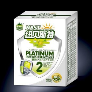 供應紐貝斯特白金400g較大嬰兒配方羊奶粉