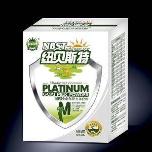 供應紐貝斯特白金400g中老年配方羊奶粉