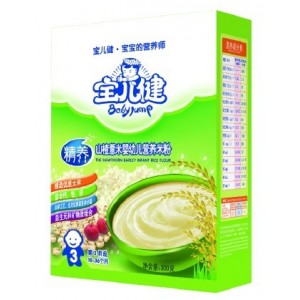 精養嬰幼兒營養米粉300g(盒) 3階段