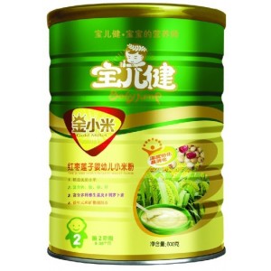 金小米嬰幼兒小米粉800g(罐) 2階段