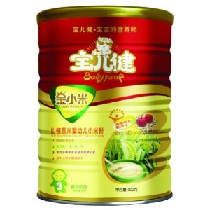 金小米嬰幼兒小米粉800g(罐) 3階段