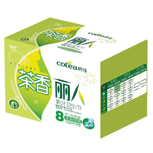 柯佳茶香麗人8片日棉加2護(hù)墊