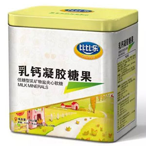 比比樂(lè)乳鈣凝膠糖果聽裝